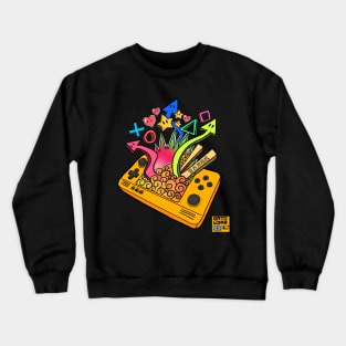 6AT0GAMING Tee Design (Cheddar Variant) Crewneck Sweatshirt